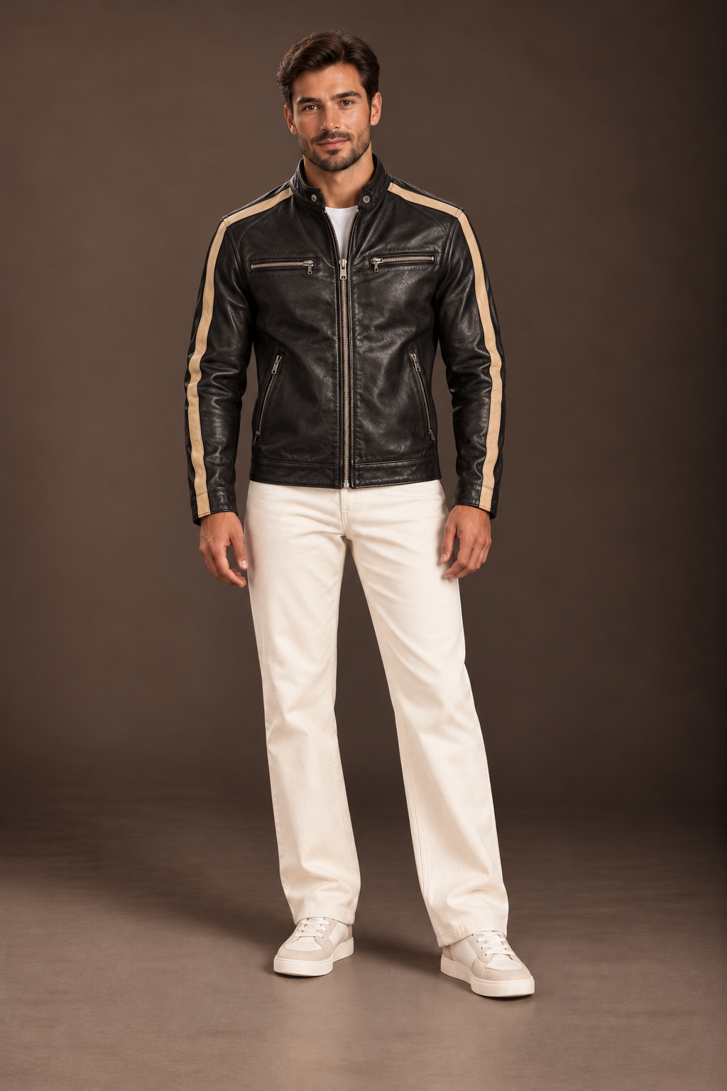 Jack Black Leather Biker Jacket