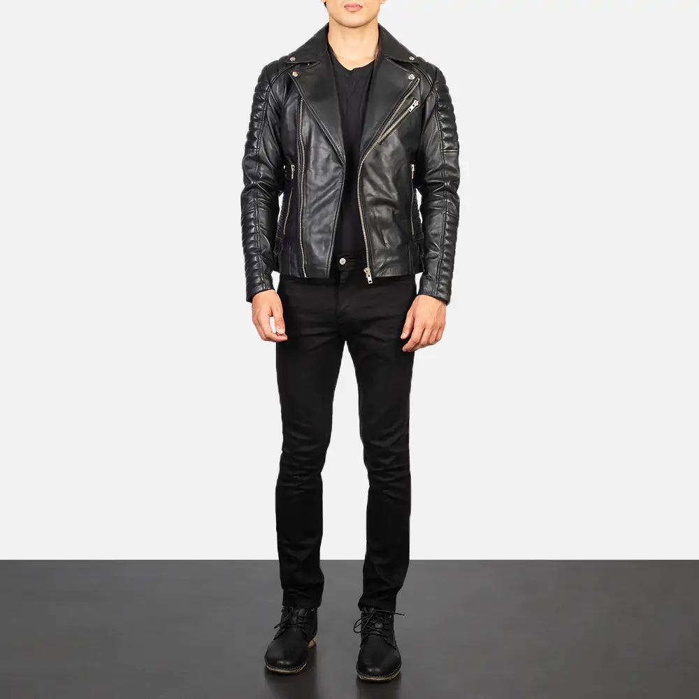 Armand Leather Biker Jacket