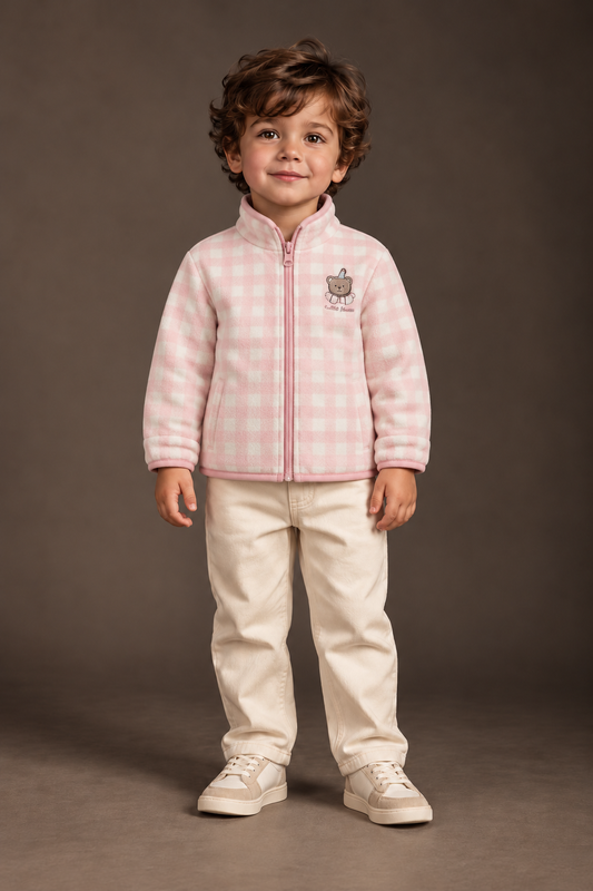 Kids Polar Fleece Zip-Up Coat