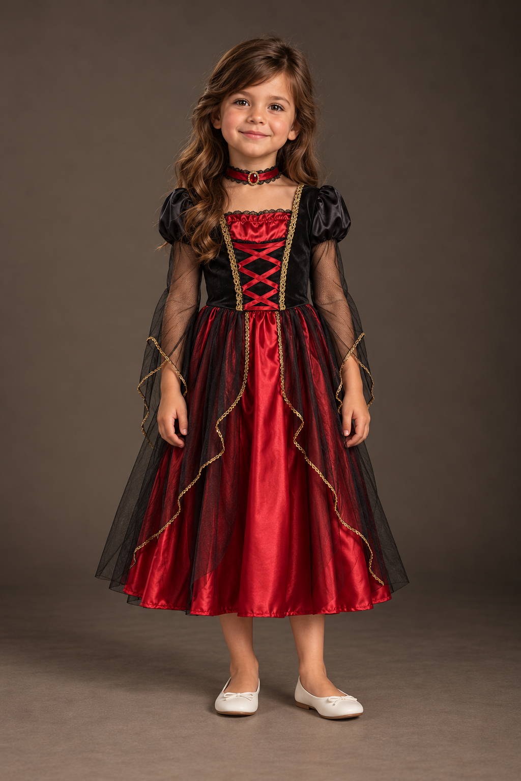 Vampire girl princess dress